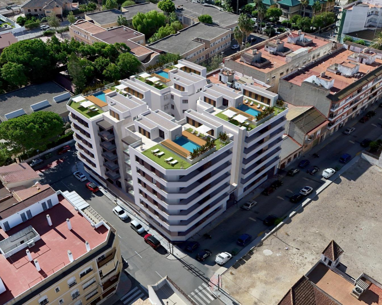 Nouvelle construction - Appartement - Almoradí - Center