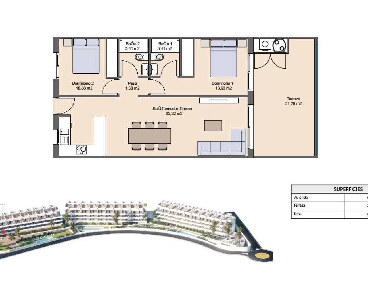 Nouvelle construction - Appartement - Finestrat - Balcon de finestrat