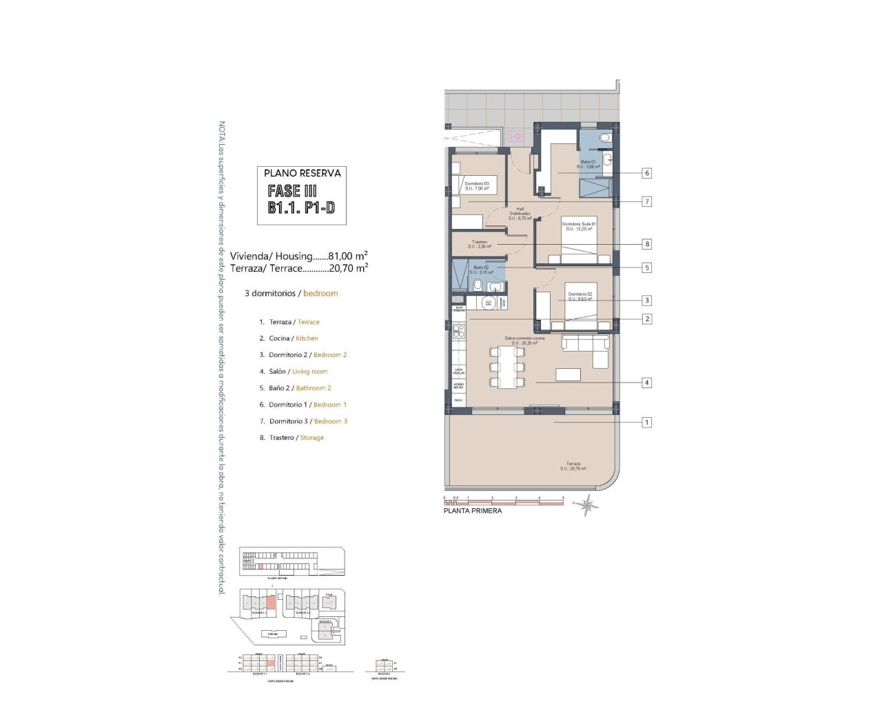 Nouvelle construction - Appartement - Los Alcázares - La Serena Golf