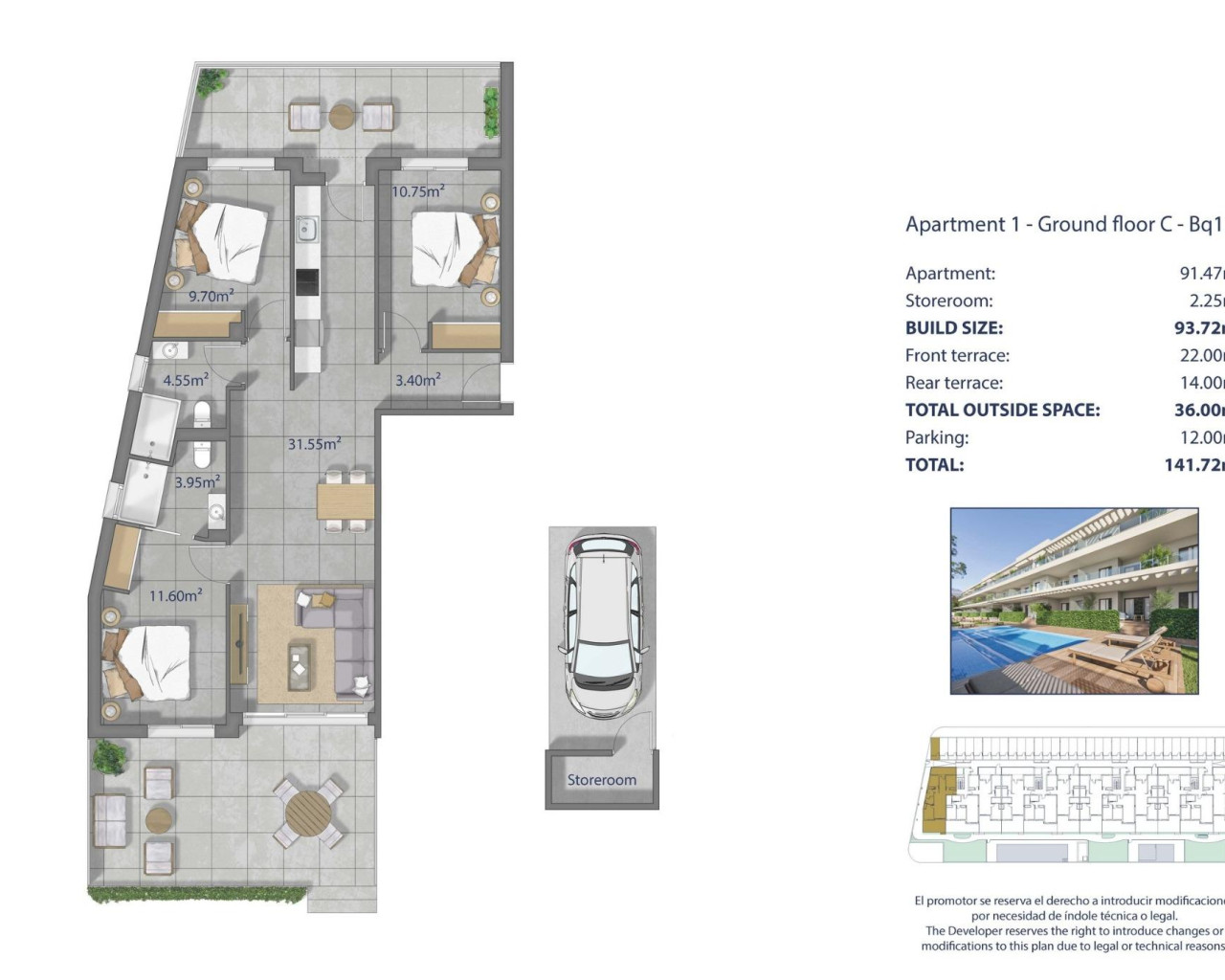 Nouvelle construction - Appartement - Los Alcázares - Los Narejos