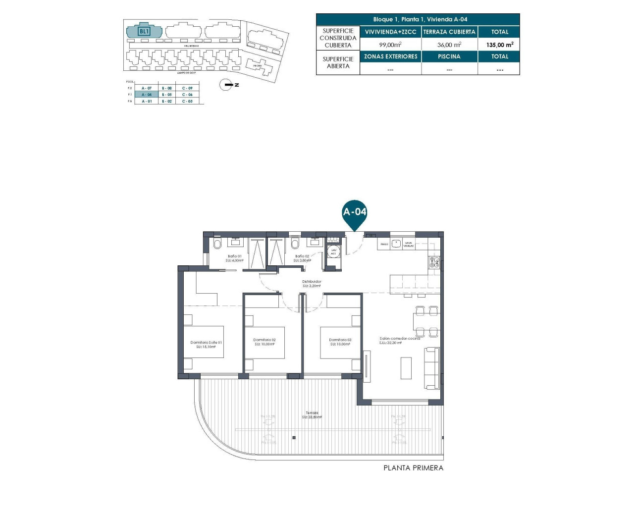 Nouvelle construction - Appartement - Los Alcázares - Serena Golf