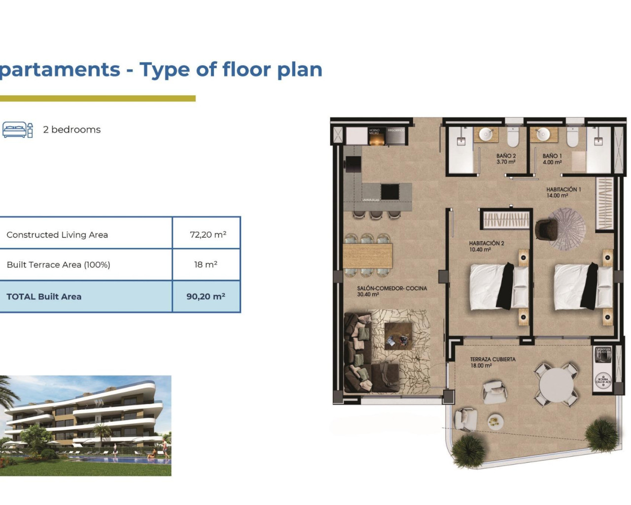 Nouvelle construction - Appartement - Orihuela Costa - Punta Prima