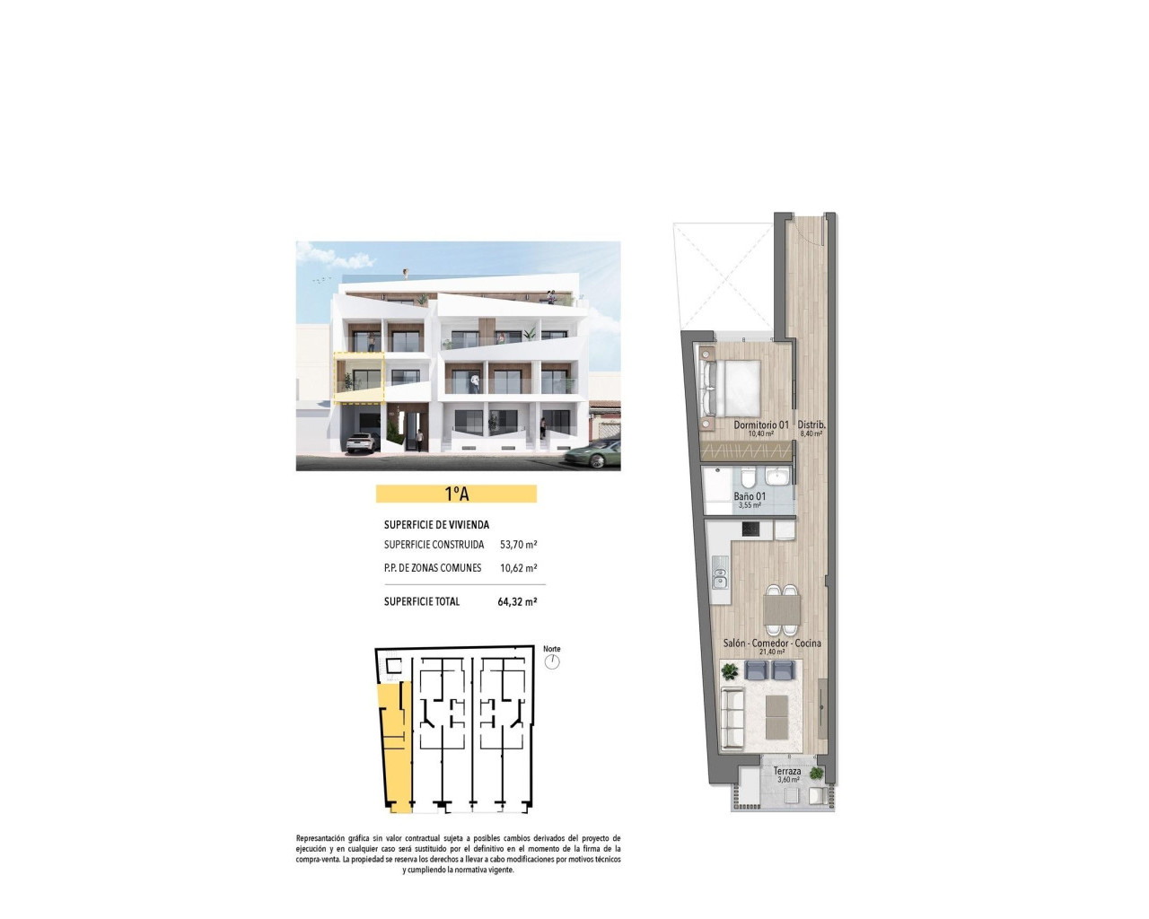 Nouvelle construction - Appartement - Torrevieja - Playa del Cura