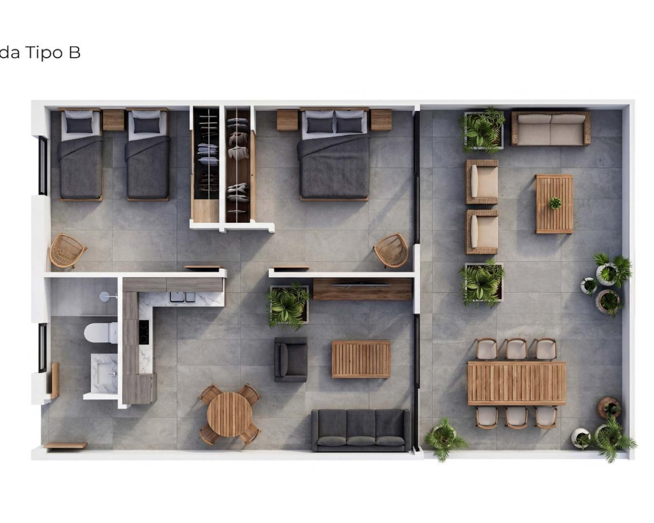 Nouvelle construction - Appartement - Vera - Vera playa