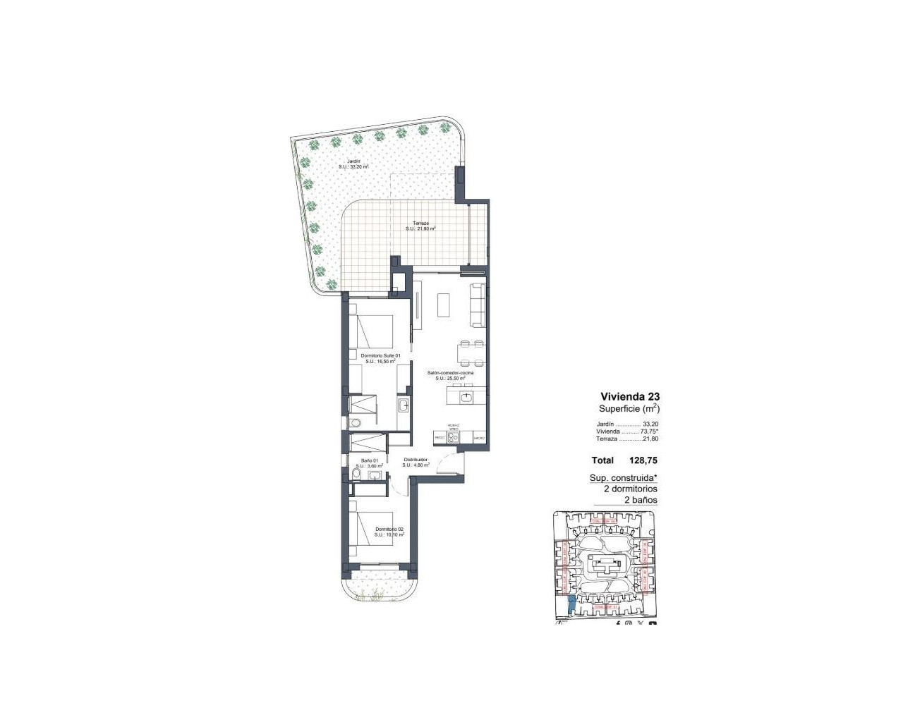 Nouvelle construction - Bungalow - Ciudad Quesada - Lo Marabú