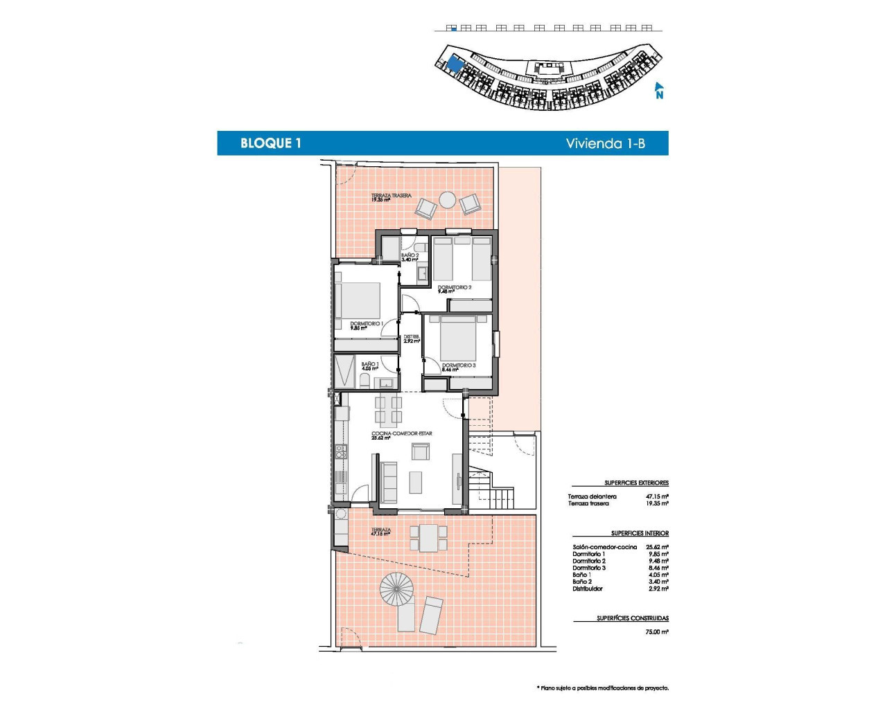 Nouvelle construction - Bungalow - Pilar de la Horadada - Lo Romero Golf