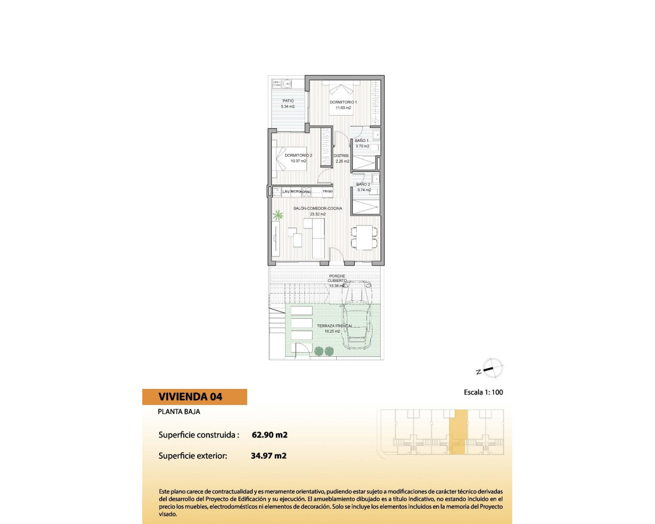 Nouvelle construction - Bungalow - San Pedro del Pinatar - El salero