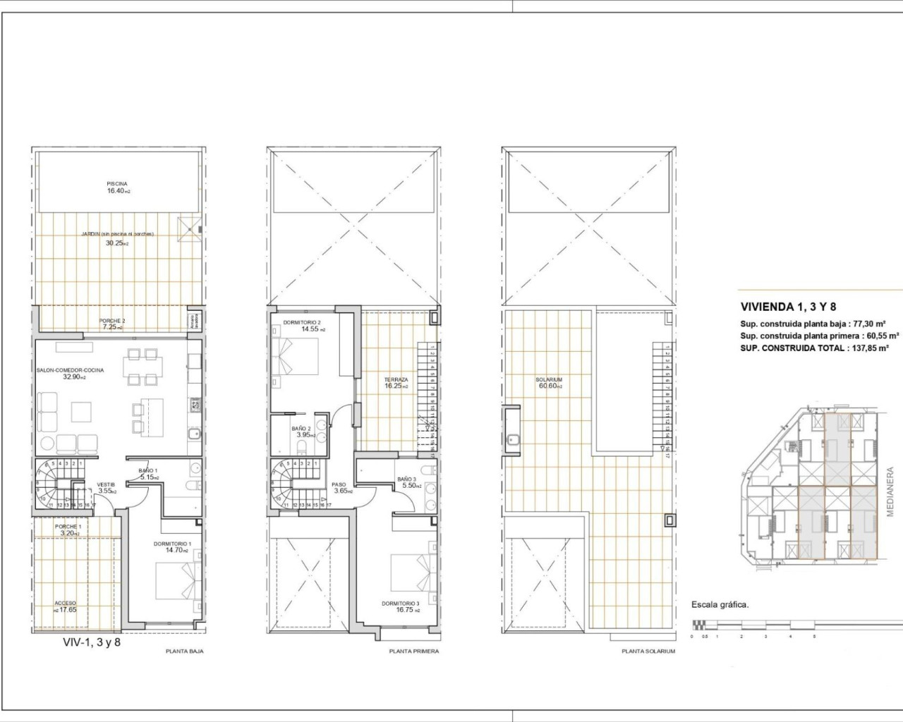 Nouvelle construction - Herenhuis - San Javier - pueblo
