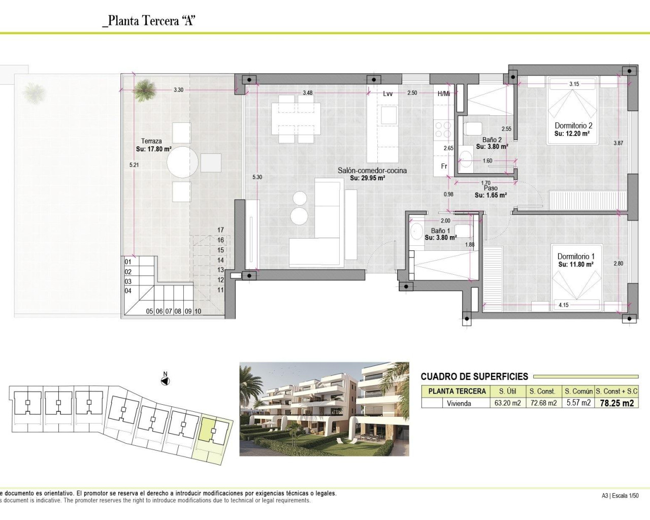 Nouvelle construction - Penthouse - Alhama de Murcia - Condado de Alhama