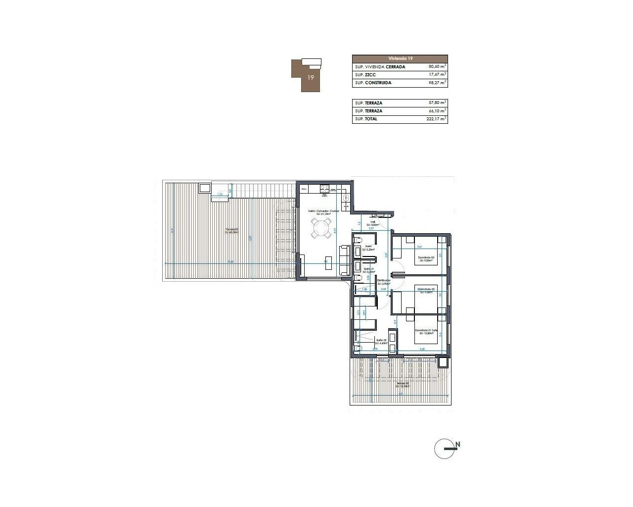 Nouvelle construction - Penthouse - Guardamar del Segura - Camino del Puerto