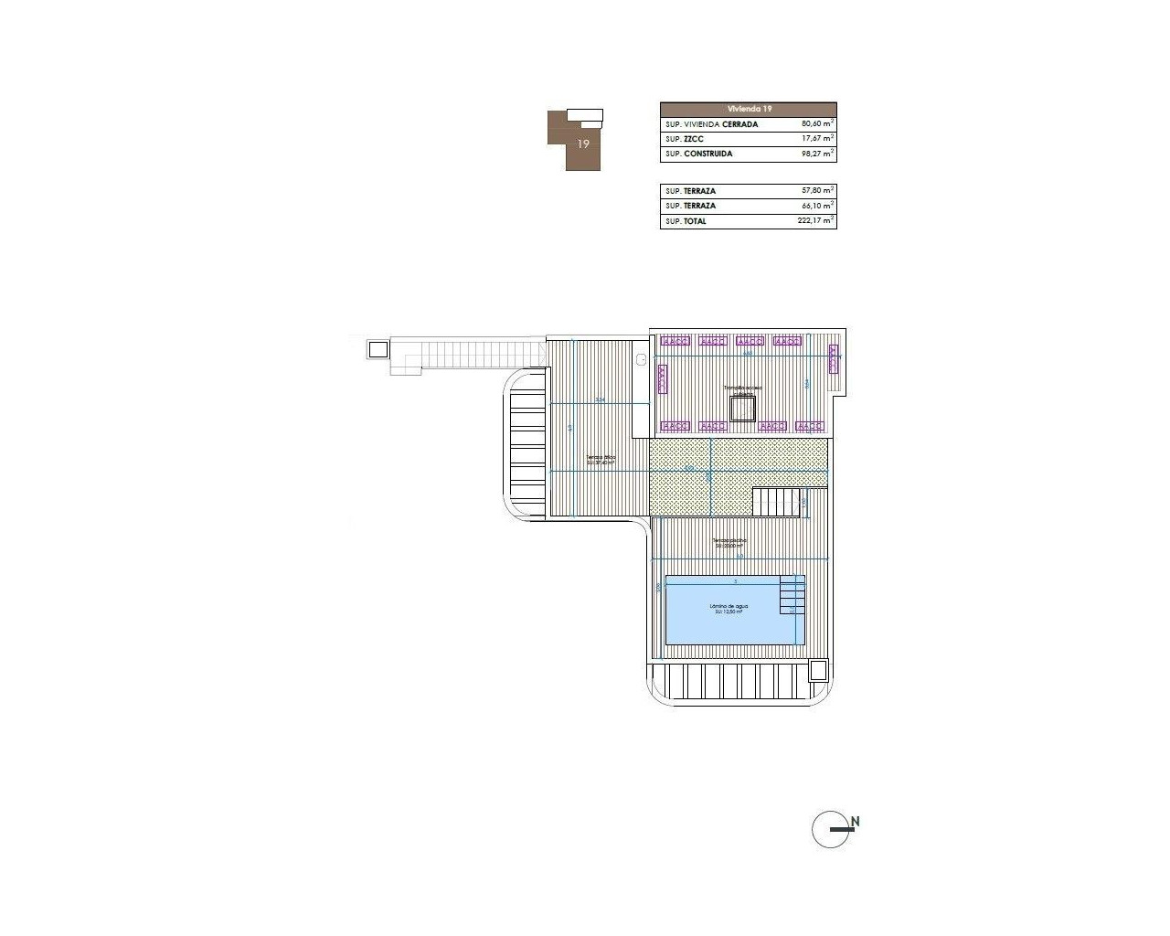 Nouvelle construction - Penthouse - Guardamar del Segura - Camino del Puerto