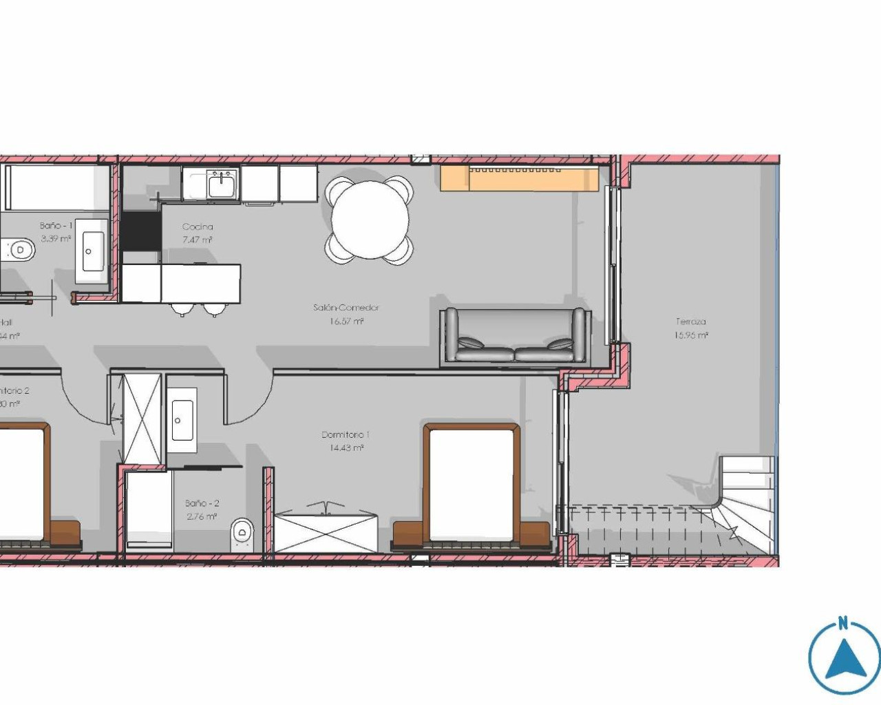 Nouvelle construction - Penthouse - Guardamar del Segura - EL RASO