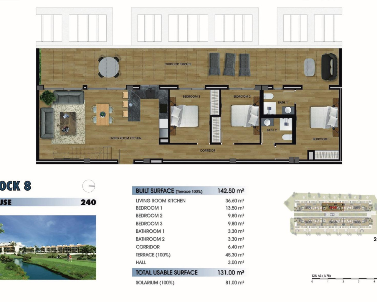 Nouvelle construction - Penthouse - Los Alcázares - Serena Golf