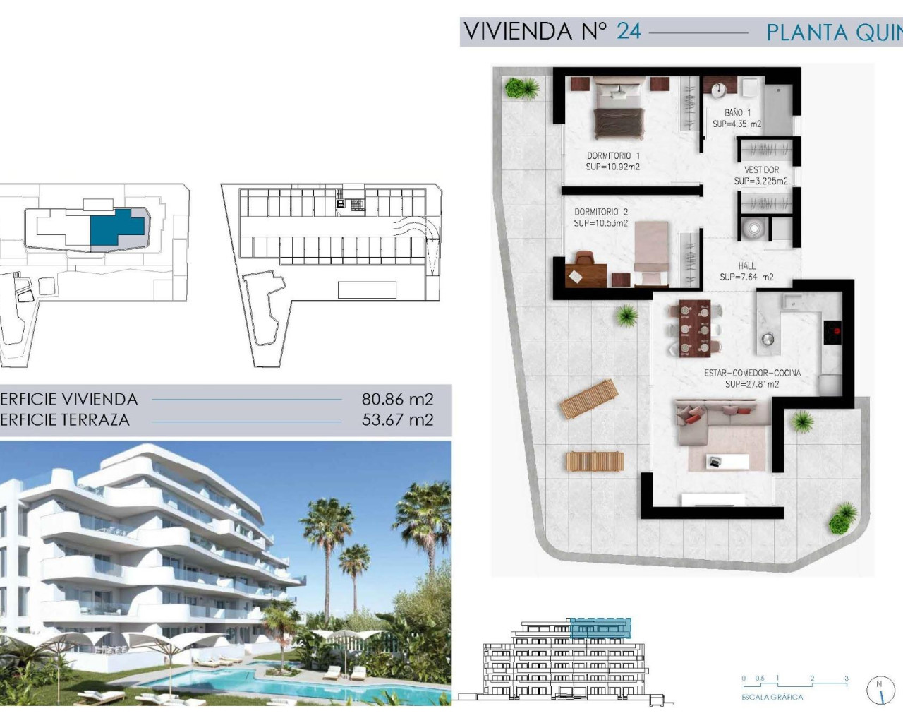 Nouvelle construction - Penthouse - Pilar de la Horadada - Mil Palmeras