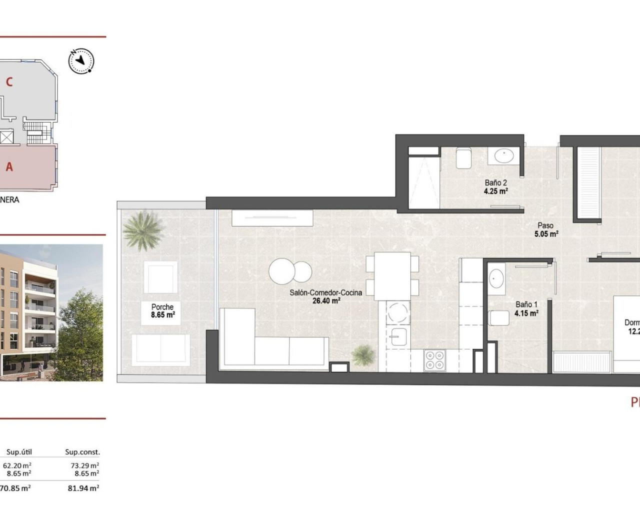 Nouvelle construction - Penthouse - San Pedro del Pinatar - Lo pagan