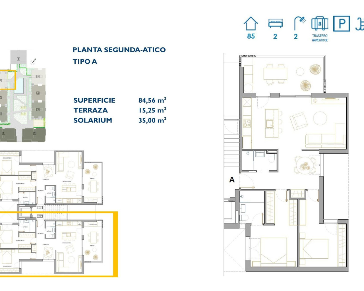 Nouvelle construction - Penthouse - San Pedro del Pinatar - Pueblo