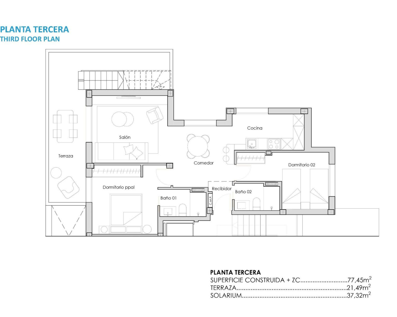 Nouvelle construction - Penthouse - Torre Pacheco - Santa Rosalia Lake And Life Resort