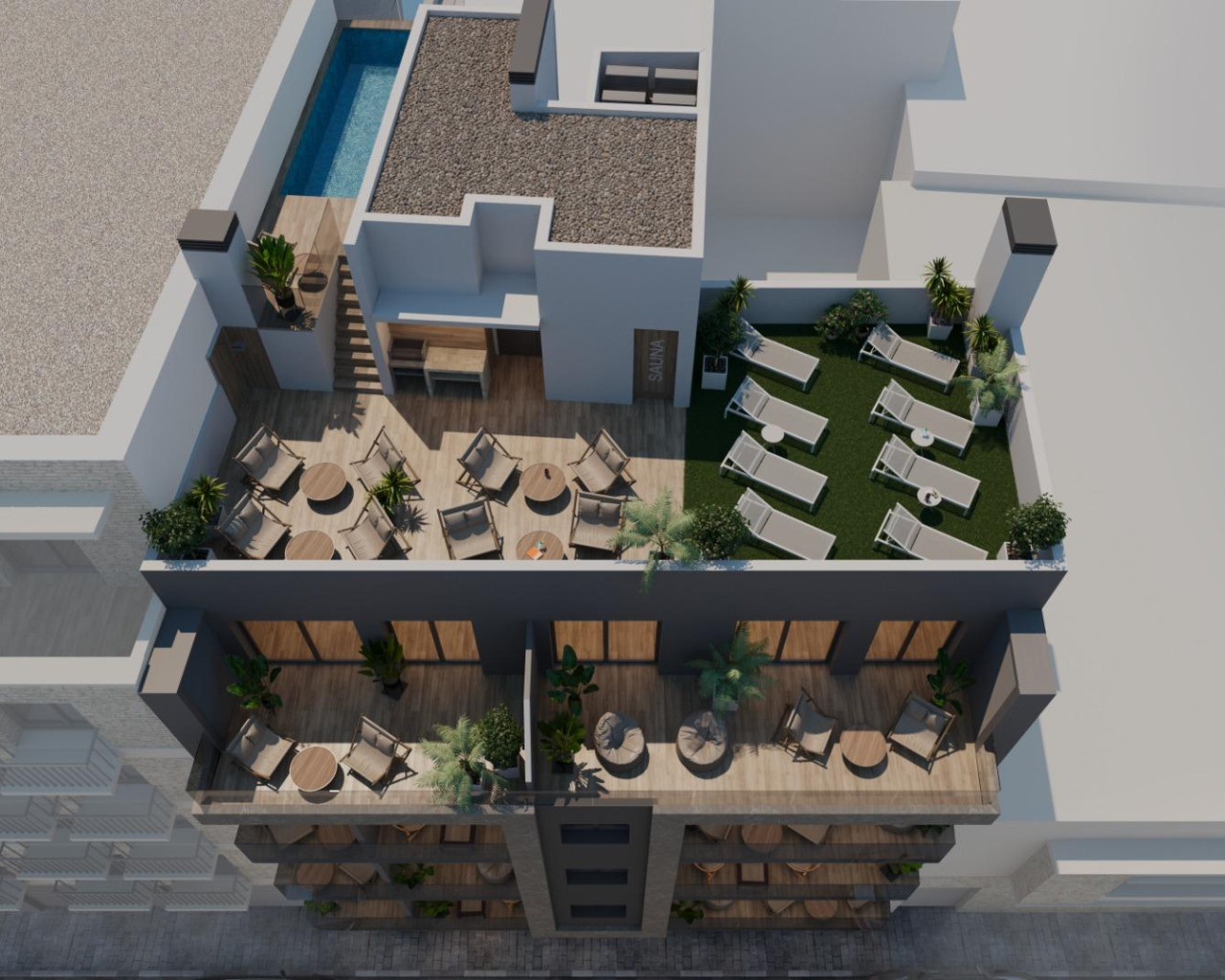 Nouvelle construction - Penthouse - Torrevieja - Centro