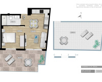 Nouvelle construction - Penthouse - Torrevieja - Centro