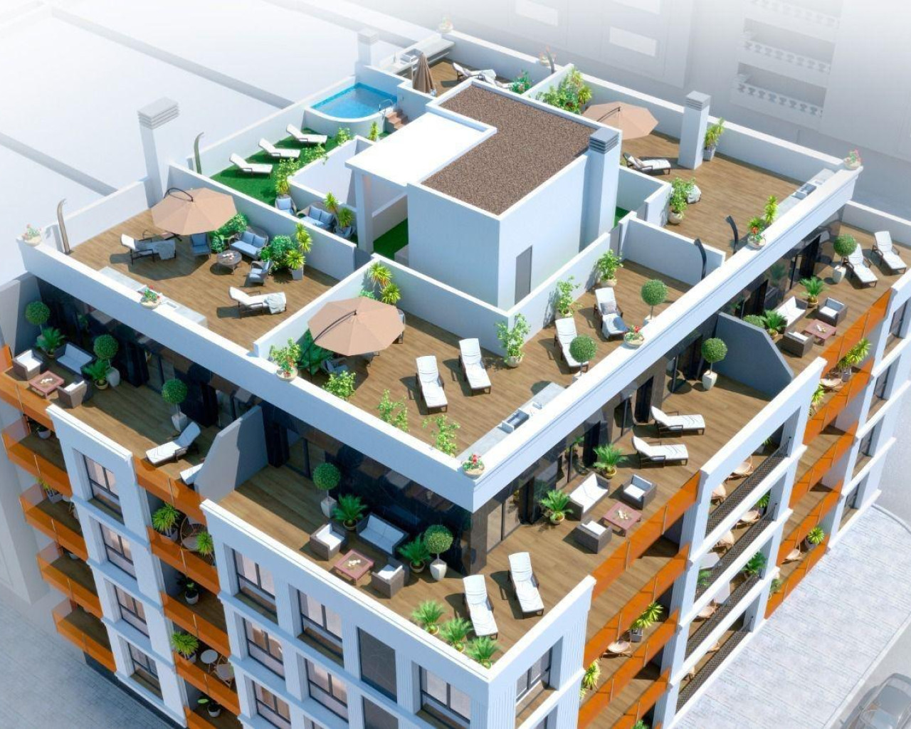 Nouvelle construction - Penthouse - Torrevieja - Parque de las Naciones