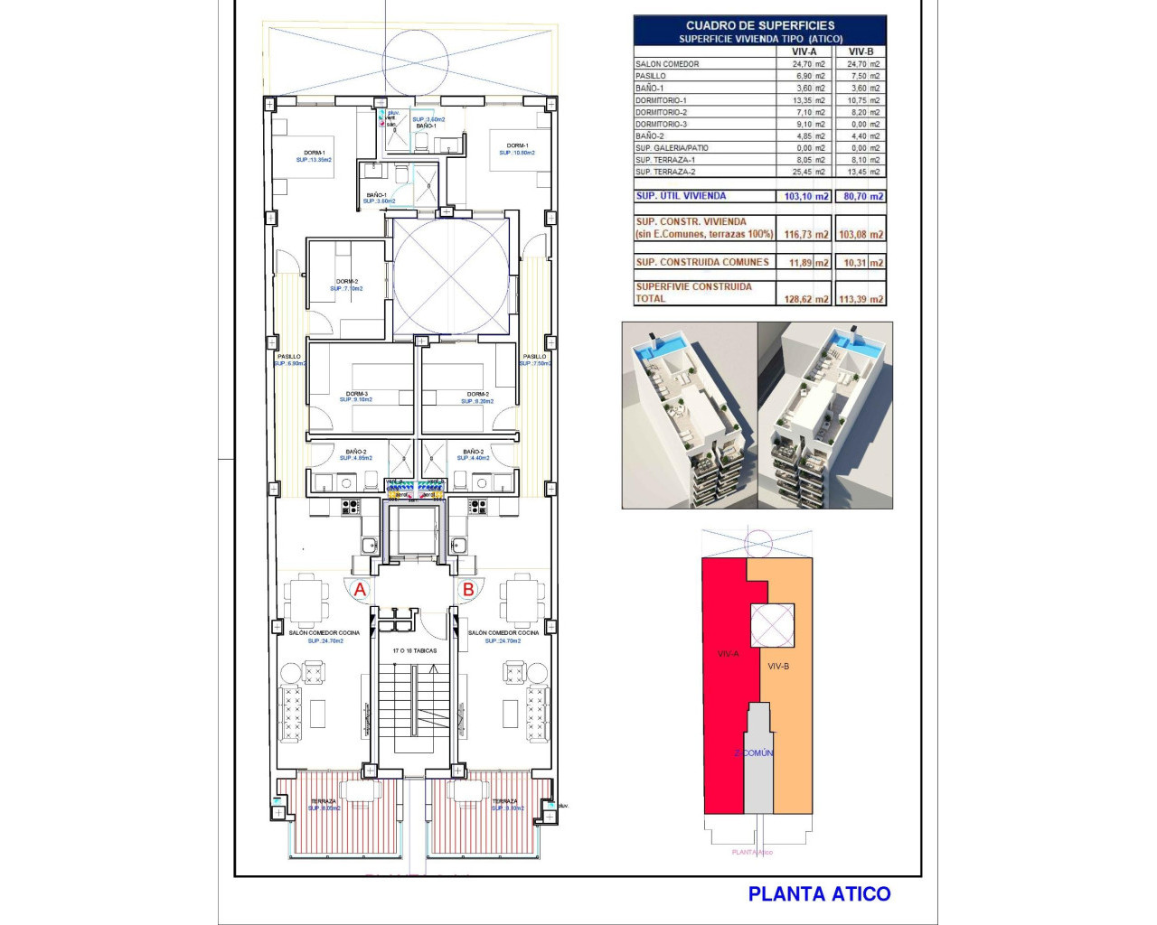 Nouvelle construction - Penthouse - Torrevieja - Playa del Cura