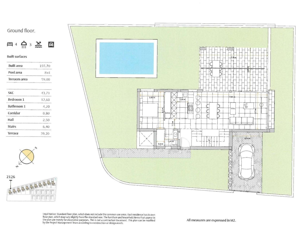 Nouvelle construction - Villa - Algorfa - La finca golf