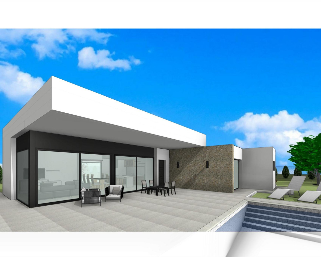 Nouvelle construction - Villa - Aspe - Poligono 19
