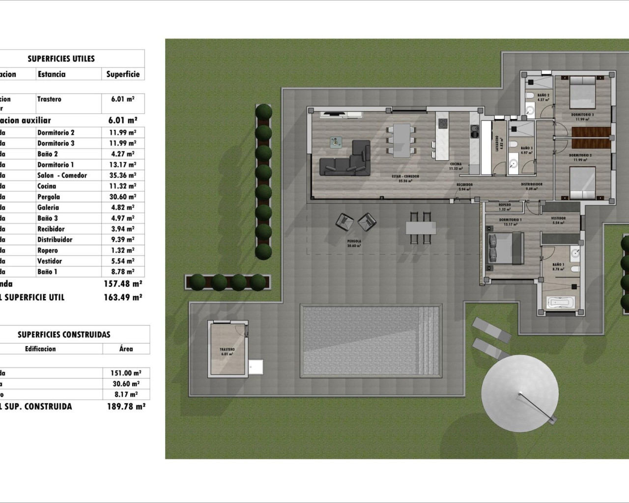 Nouvelle construction - Villa - Aspe - Poligono 19
