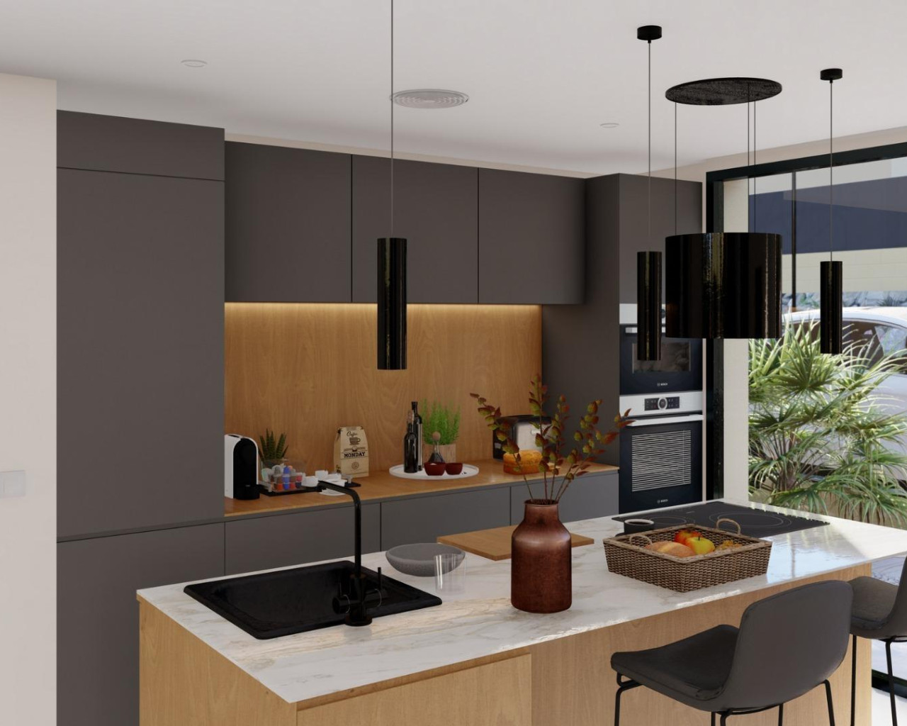 Nouvelle construction - Villa - BAÑOS Y MENDIGO - Altaona Golf