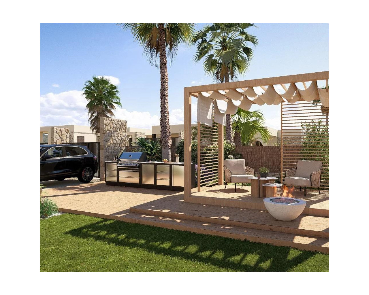 Nouvelle construction - Villa - BAÑOS Y MENDIGO - Altaona Golf