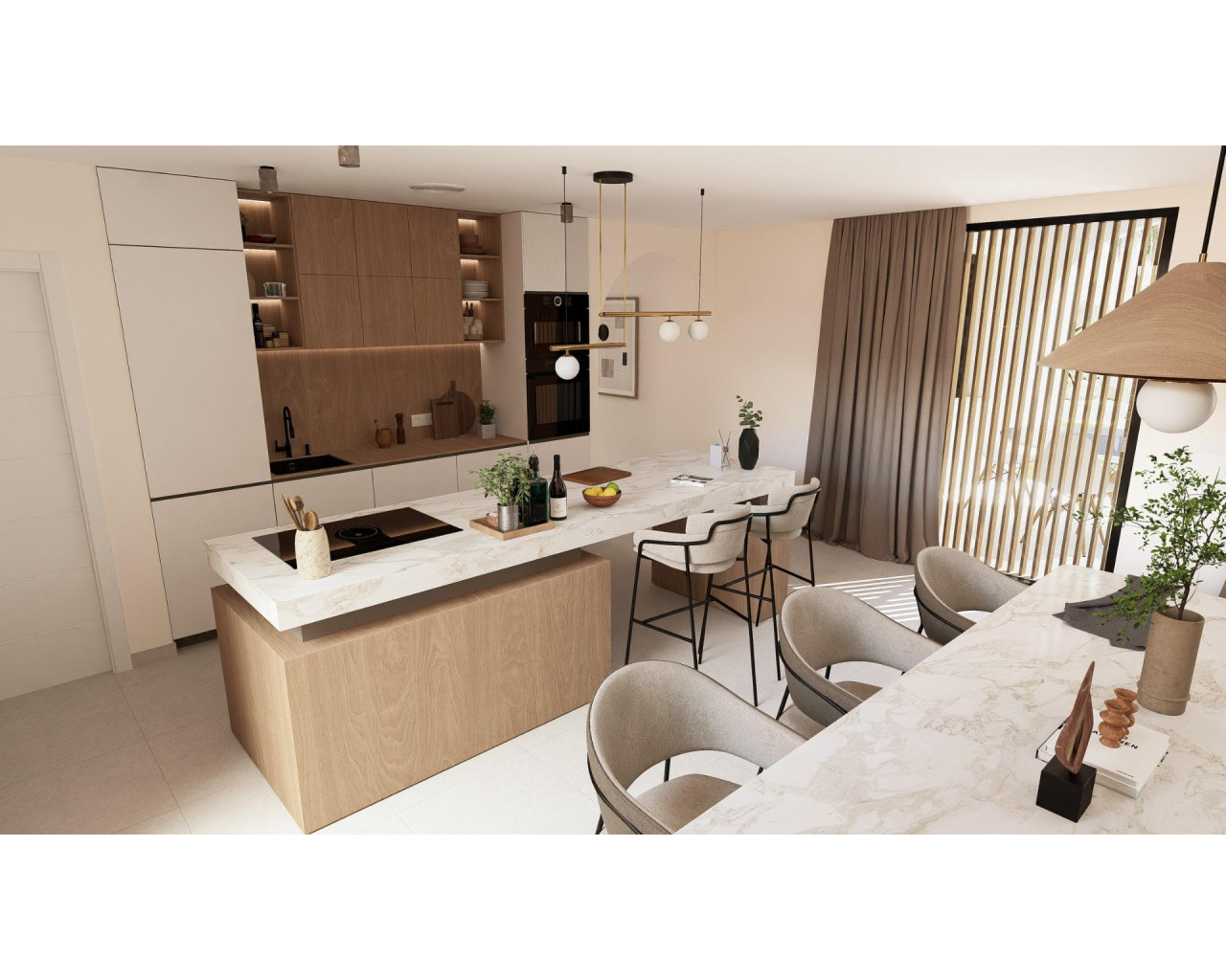 Nouvelle construction - Villa - BAÑOS Y MENDIGO - Altaona Golf