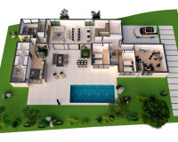 Nouvelle construction - Villa - BAOS Y MENDIGO - Altaona Golf And Country Village