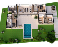 Nouvelle construction - Villa - BAOS Y MENDIGO - Altaona Golf And Country Village