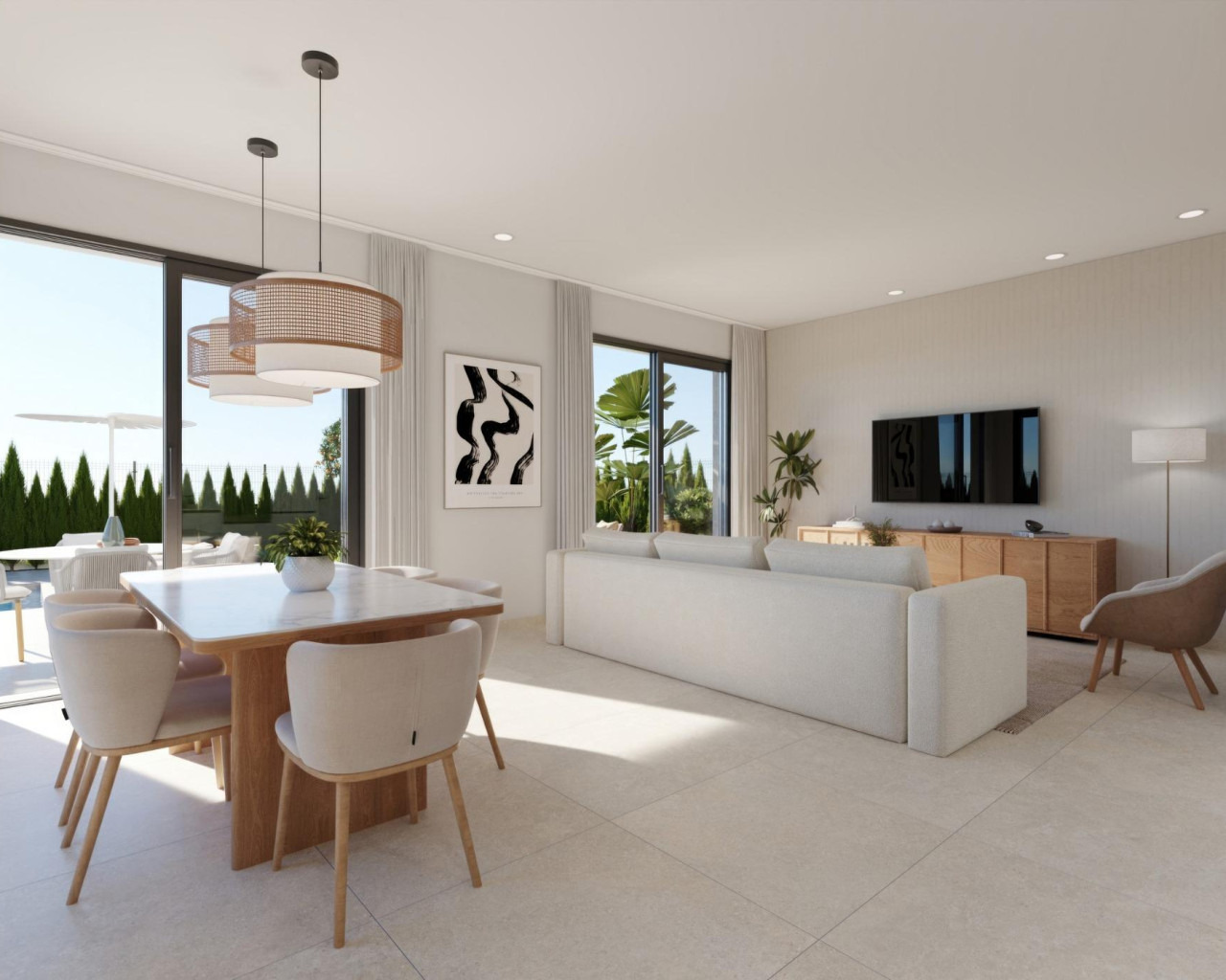 Nouvelle construction - Villa - Fuente Álamo - Hacienda Del Álamo Golf