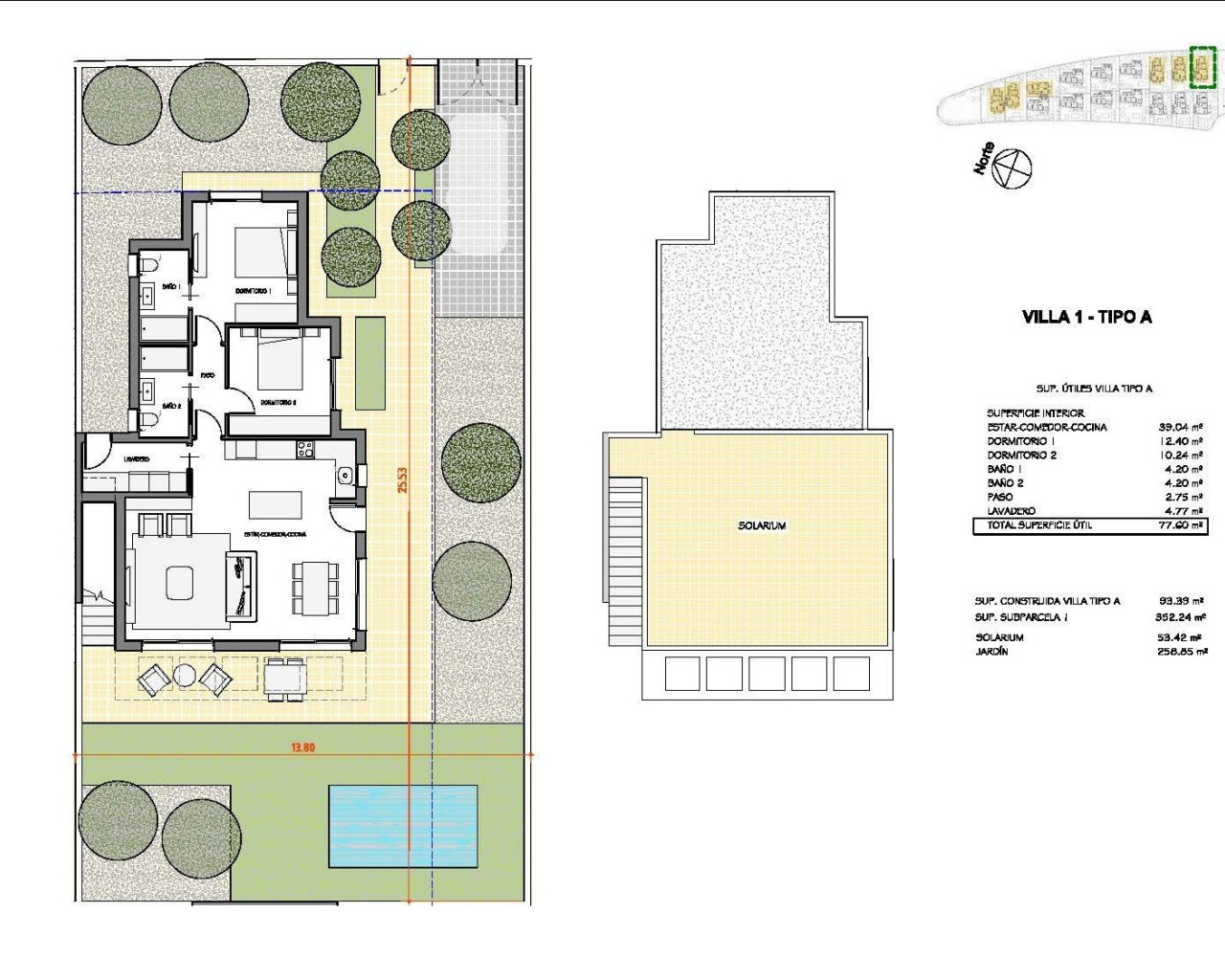 Nouvelle construction - Villa - Fuente Álamo - Hacienda Del Álamo Golf