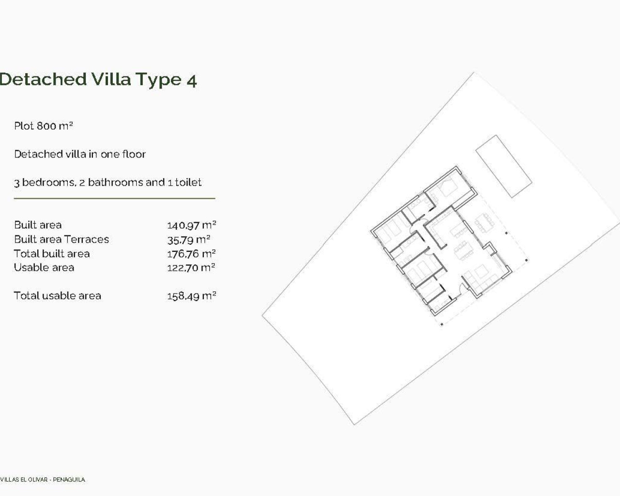 Nouvelle construction - Villa - Penaguila - El Olivar