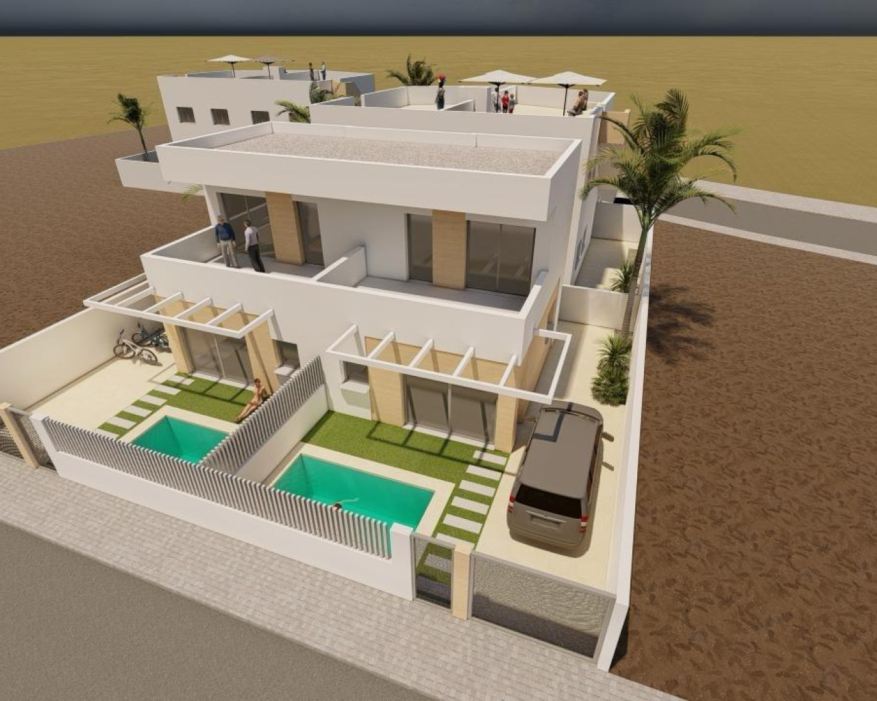 Nouvelle construction - Villa - Puerto de mazarron - Mar De Plata