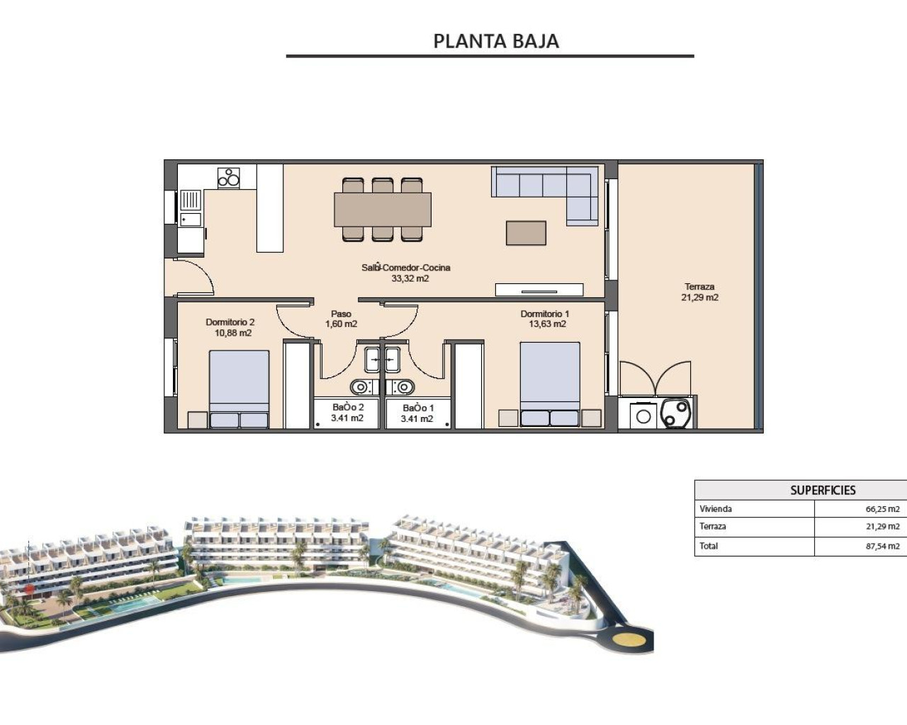 Nueva construcción  - Apartamento - Finestrat - Balcon de finestrat