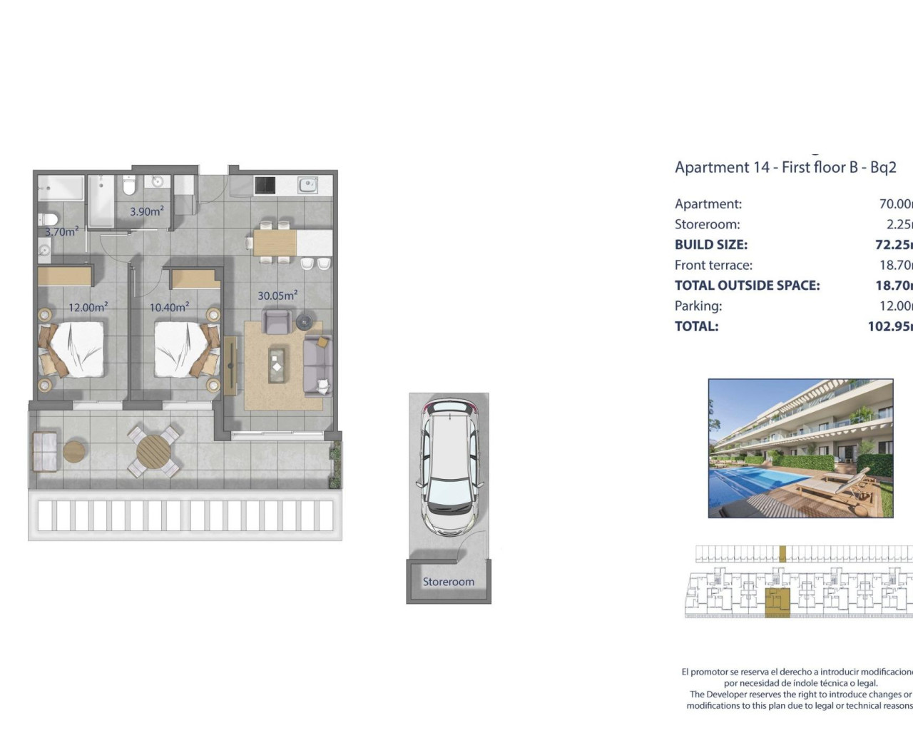 Nueva construcción  - Apartamento - Los Alcázares - Los Narejos