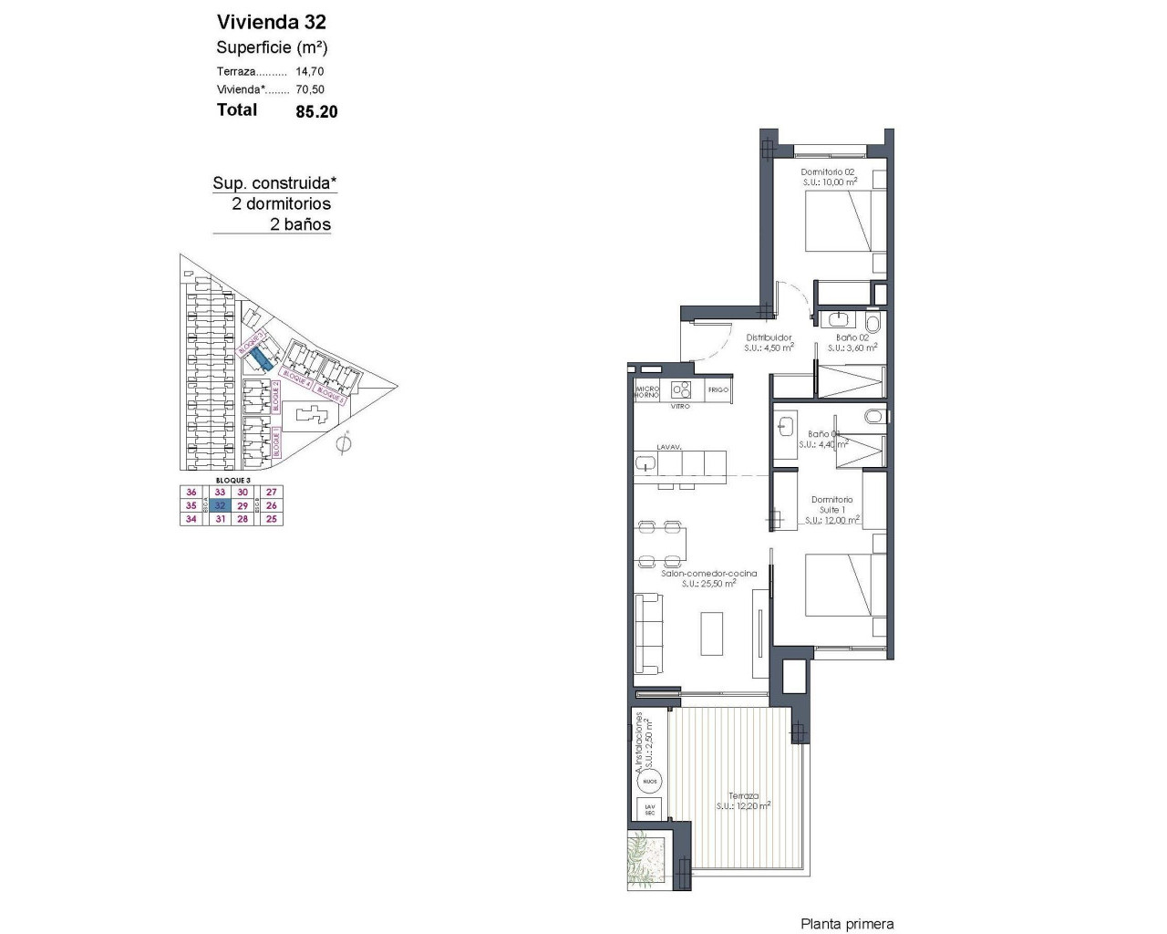 Nueva construcción  - Apartamento - Los Alcázares - Serena Golf