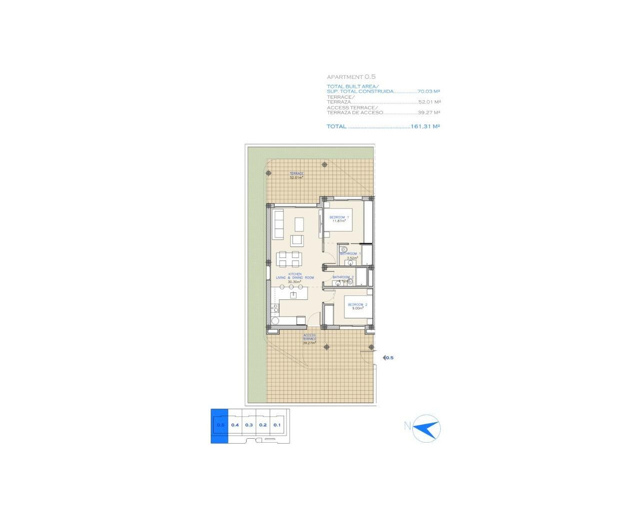 Nueva construcción  - Apartamento - Los Alcázares - Serena Golf