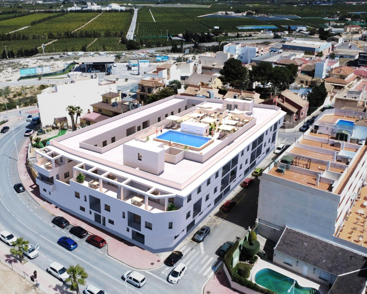 Nueva construcción  - Apartamento - San Miguel de Salinas - Pueblo