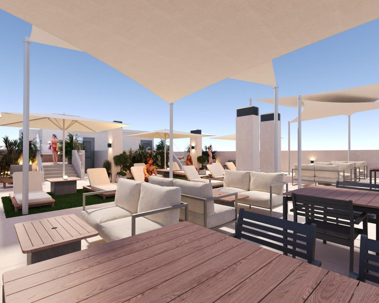 Nueva construcción  - Apartamento - San Miguel de Salinas - Pueblo