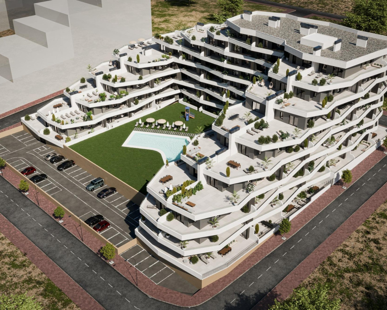 Nueva construcción  - Apartamento - San Miguel de Salinas - Pueblo