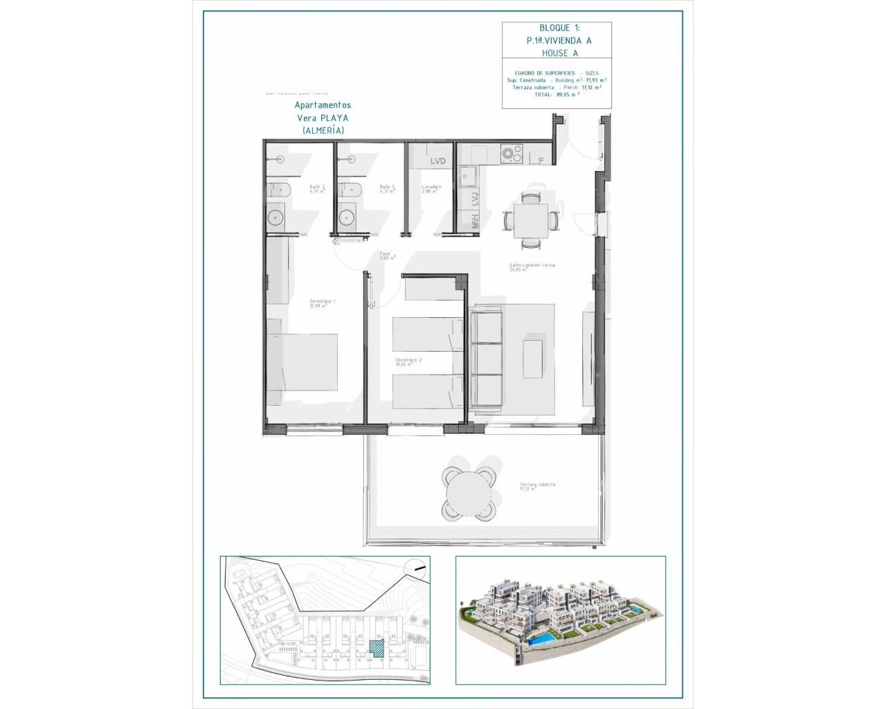 Nueva construcción  - Apartamento - Vera - Pueblo Salinas