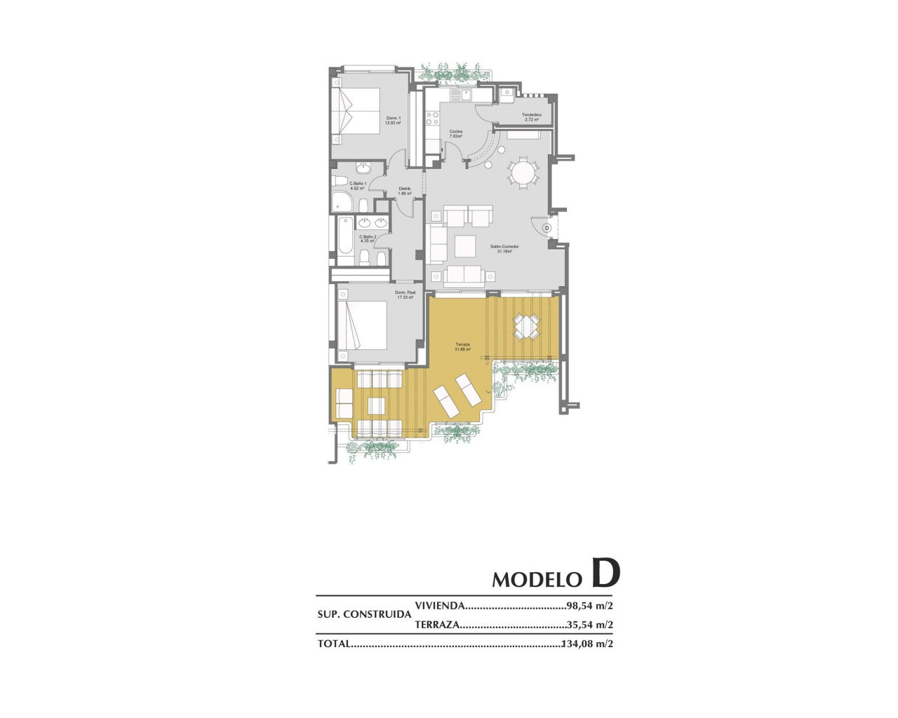 Nueva construcción  - Atico - Orihuela Costa - Lomas de Campoamor