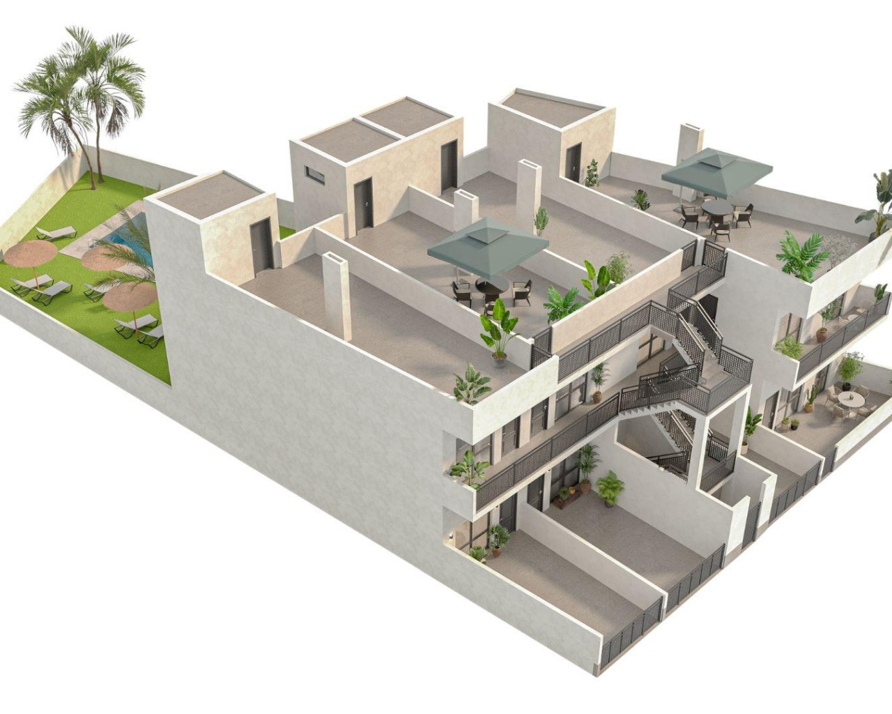 Nueva construcción  - Bungalow - Hondón de las Nieves - La Canalosa