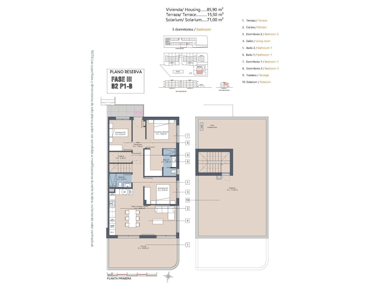 Nueva construcción  - Bungalow - Los Alcázares - La Serena Golf