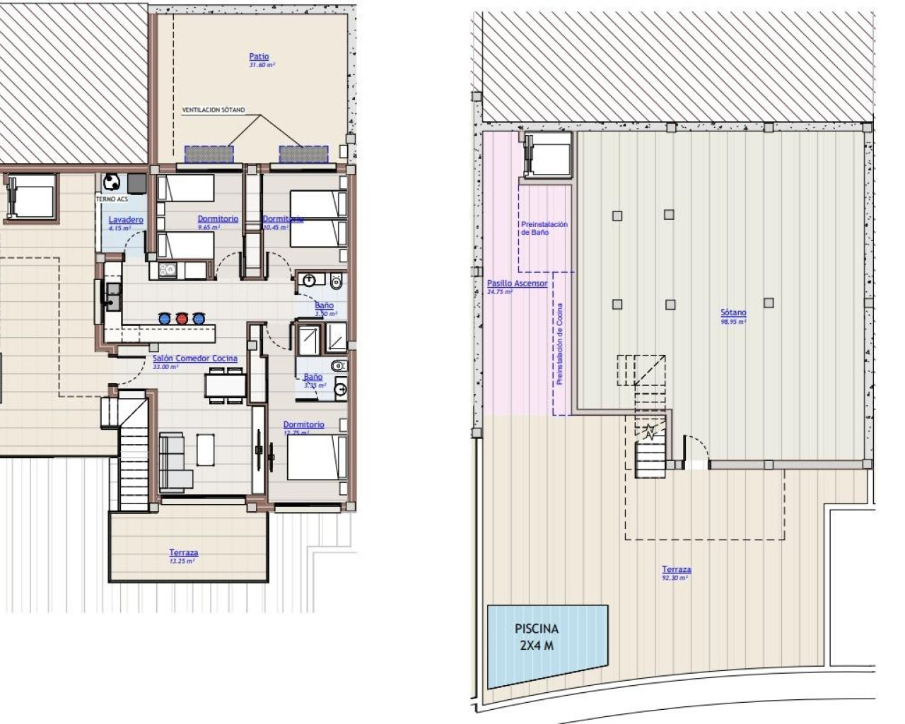 Nueva construcción  - Bungalow - San Miguel de Salinas - VistaBella Golf
