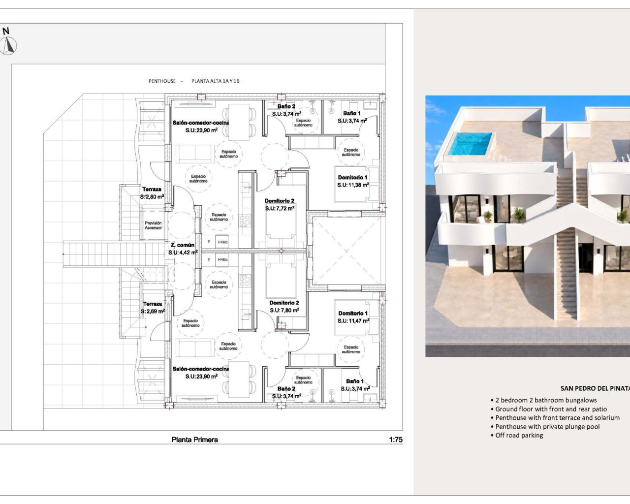 Nueva construcción  - Bungalow - San Pedro del Pinatar - Los Peñascos
